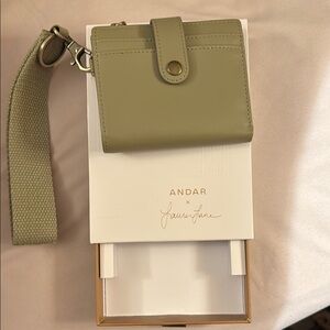 Andar The Lo Matcha green Wallet